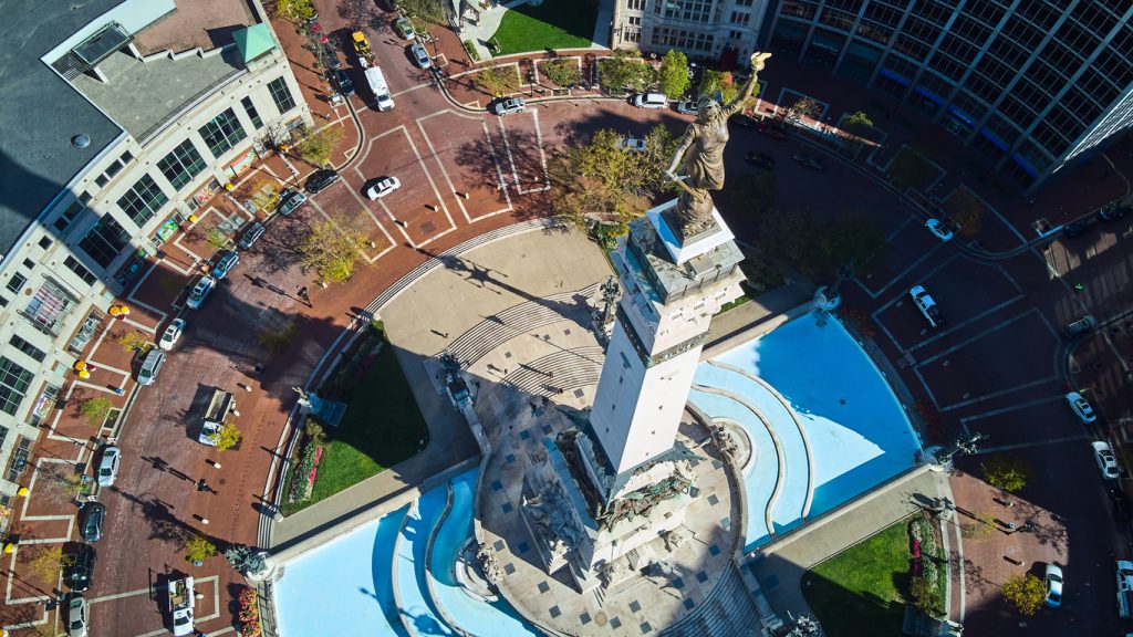 Soldiers & Sailors Monument in Indianapolis